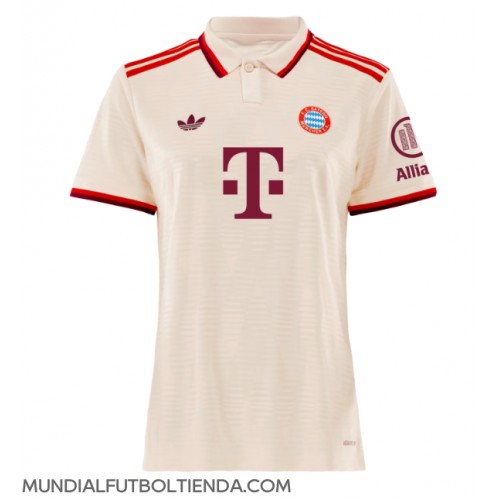 Camiseta Bayern Munich Tercera Equipación Replica 2024-25 para mujer mangas cortas